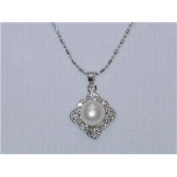 OCTAGON CZ WHITE PEARL SILVER