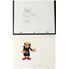 Image 1 : Original Cel Animation Start Over The Smurfs Drawing