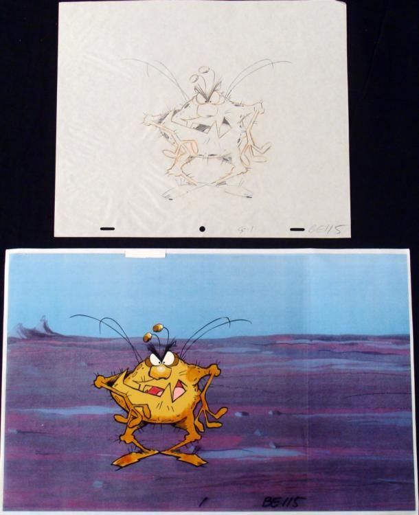 Cel Original Animation Raid Ant Commercial Drawing