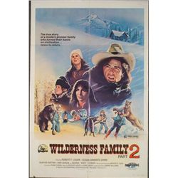 Wilderness Family 2 Original 1 Sheet Movie Poster 1978