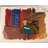 Image 1 : Cyclops Orig X-Men Animation Cel Bkgd Signed Stan Lee