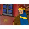 Image 2 : Cyclops Orig X-Men Animation Cel Bkgd Signed Stan Lee