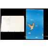 Image 1 : Drawing Cel Winnie the Pooh Animation Original Flying