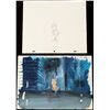 Image 1 : Merv Griffin Animation Background Orig Drawing Cel Art