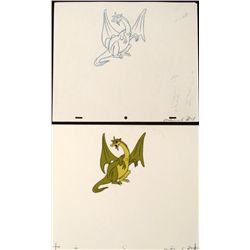 Cel Animation Original Didn't Listen Drawing Herculoids