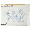 Image 1 : Original Disney Drawing Mousercise Mickey and Friends
