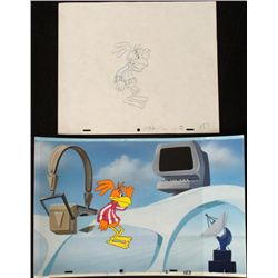 Cel Animation Drawing Coco Puffs Original Background