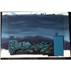 Image 1 : Original Background Peaceful Night Cel Animation Art