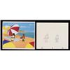 Image 1 : Bam Bam Pebbles Original Cel Cheerful Drawing Animation