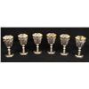 Image 1 : Corbell & Co. Set of 6 Ornate Silver Plated Goblets