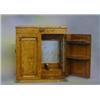 Image 1 : An Edwardian oak smokers cabinet enclosed by hinged and rising lid 13"