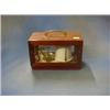 Image 1 : A modern barograph by Maxant, contained in a mahogany case 8"