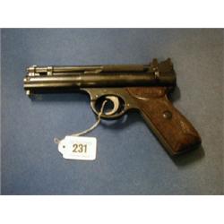 A Webley & Scott Senior air pistol