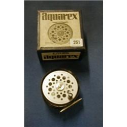 An Aquarex Mk.II 4  fly reel in original paper case