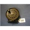 Image 1 : An Alcocks Aerial black Bakelite fly reel