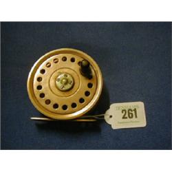 An unusual Milward Flycraft copper coloured fly reel