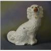 Image 1 : A 19th Century Staffordshire figure of a seated Spaniel 12"