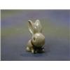 Image 1 : A Sylvac figure of a seated brown rabbit the base marked 990 4"