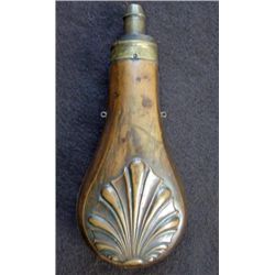 Powder Flask depicting Ornate Pattern