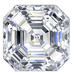Bianco 6 Carat Asscher Cut Diamond
