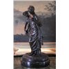 Image 3 : Charming Bronze Sculpture Victorian Sisters