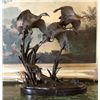 Image 1 : Fantastic Bronze Sculpture Three Flying Ducks