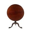Image 1 : TABLE - Second half 18th c. Cuban mahogany tip-top tea
