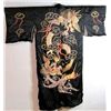 Image 1 : Kimono WW 11 Soldier Souvenir Extra High Relief Hand Em