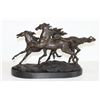 Image 3 : DDSM127 Amazing Wild Mustangs Bronze Sculpture After