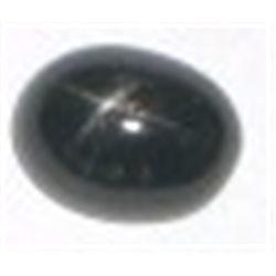 6.00 CARAT BLACK STAR SAPPHIRE *MINED IN INDIA* GEMSTONE CAME OUT OF SAFE!!
