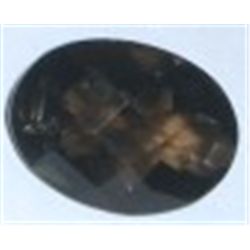 8.90 CARAT SMOKY TOPAZ *MINED IN COLORADO* CUT & FACETED GEMSTONE CAME OUT OF SAFE!!