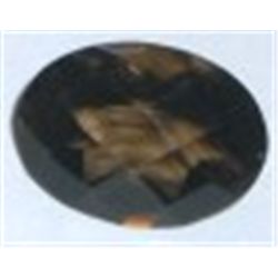 10.30 CARAT SMOKY TOPAZ *MINED IN COLORADO* CUT & FACETED GEMSTONE CAME OUT OF SAFE!!
