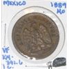 Image 1 : 1889 MEXICO M/O 1 CENT EXTREMELY RARE-HARD TO FIND *RARE VERY FINE GRADE* !!