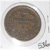 Image 2 : 1889 MEXICO M/O 1 CENT EXTREMELY RARE-HARD TO FIND *RARE VERY FINE GRADE* !!