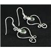 Image 1 : Green Tourmaline 16.38ctw Cute Design .925 HookEarring