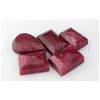 Image 2 : Ruby 113.10 ctw Loose Gemstone Mix Sizes & Shapes