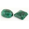 Image 2 : 210.10ctw Faceted Loose Emerald Beryl Gemstone Lot of 2