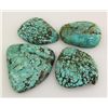 Image 1 : Natural Turquoise 228.30ctw Loose Gemstone 4pc Big Size