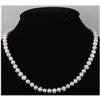 Image 2 : 218.04 ctw Fresh Water Rice Pearl Necklace & Bracelet