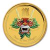 Image 2 : 2012 1/20 oz Green Colored Gold Lunar Year of the Drago