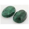 Image 2 : 194.41ctw Faceted Loose Emerald Beryl Gemstone Lot of 2