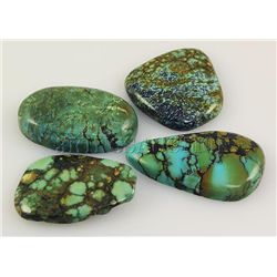 Natural Turquoise 202.38ctw Loose Gemstone Lot of 5