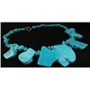 Image 2 : 688.00CTW BOLD BIG CHUNKY TURQUOISE FASHION NECKLACE