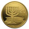 Image 2 : 2012 Israel Menorah 1 oz .9999 Fine Gold Bullion Coin