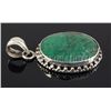 Image 2 : EMERALD BERYL 54.67CTW STERLING SILVER PENDANT
