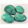 Image 1 : Natural Turquoise 218.75ctw Loose Gemstone Lot of 4