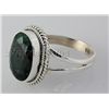 Image 2 : EMERALD BERYL 25.37CTW STERLING SILVER RING