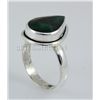 Image 1 : EMERALD BERYL 25.77CTW STERLING SILVER RING