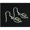 Image 1 : 1.10CT Peridot Unique Design .925 Hook Earring 2.21g