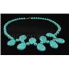 Image 1 : 375.14CTW FASHION CHUNKY TURQUOISE NECKLACE